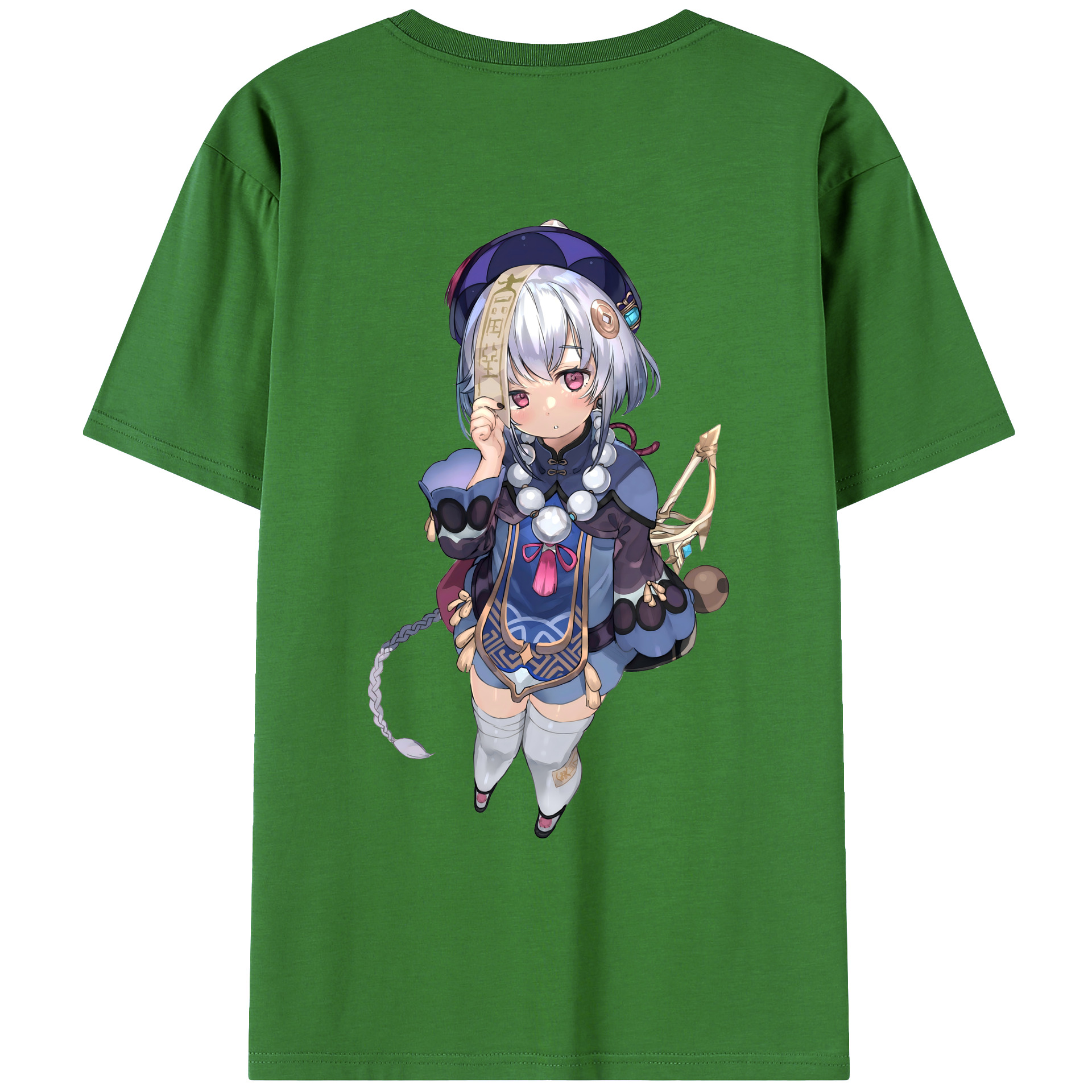 げんし神 七七 なな  genshin Nana レディース半袖Tシャツ(バックプリント)